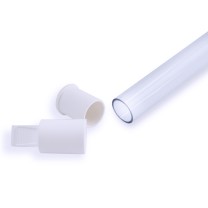 Pair of stoppers for stick case